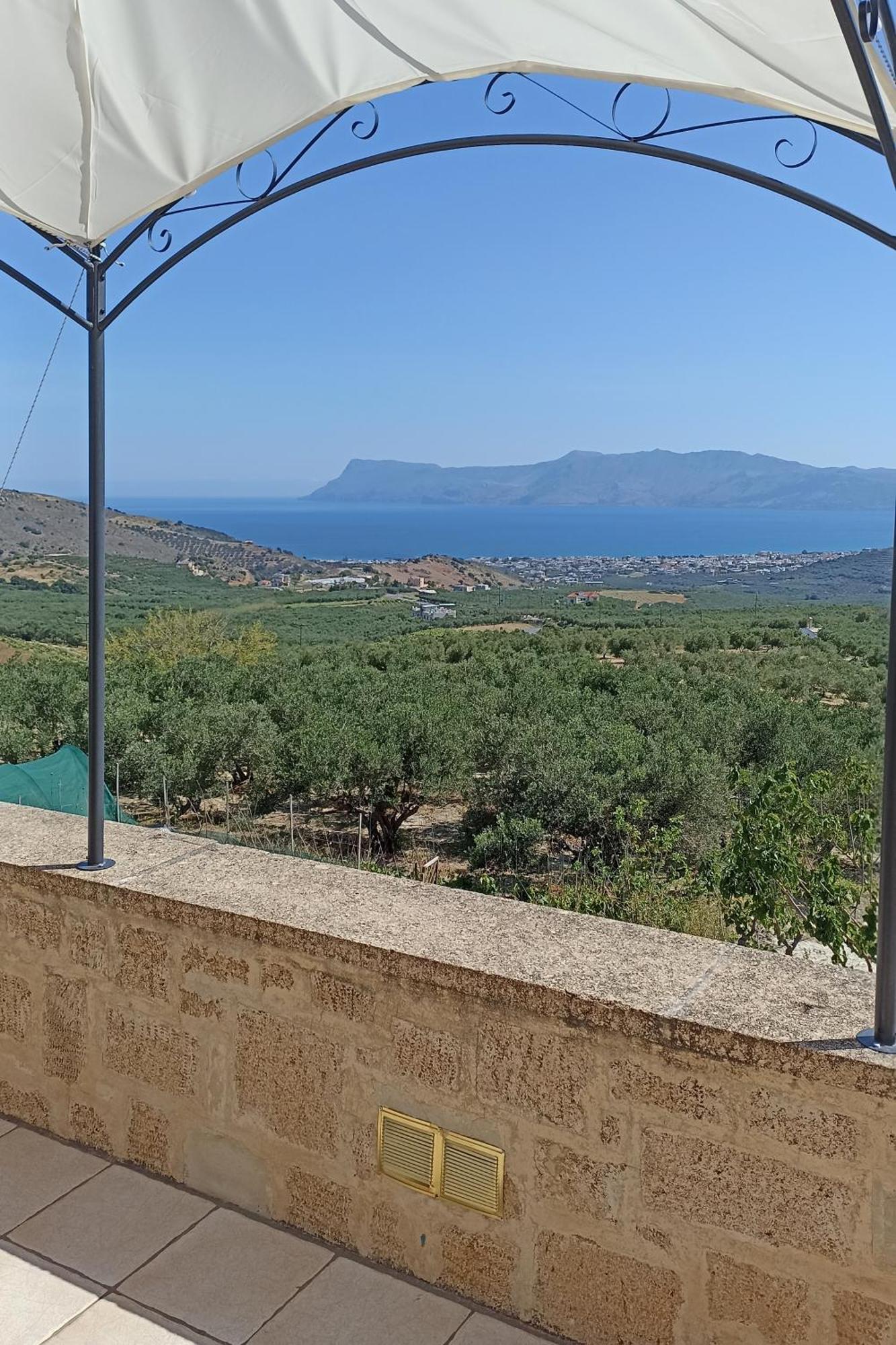 Apartmán Mulberry Hill - Amazing Panoramic Views - Kíssamos Exteriér fotografie