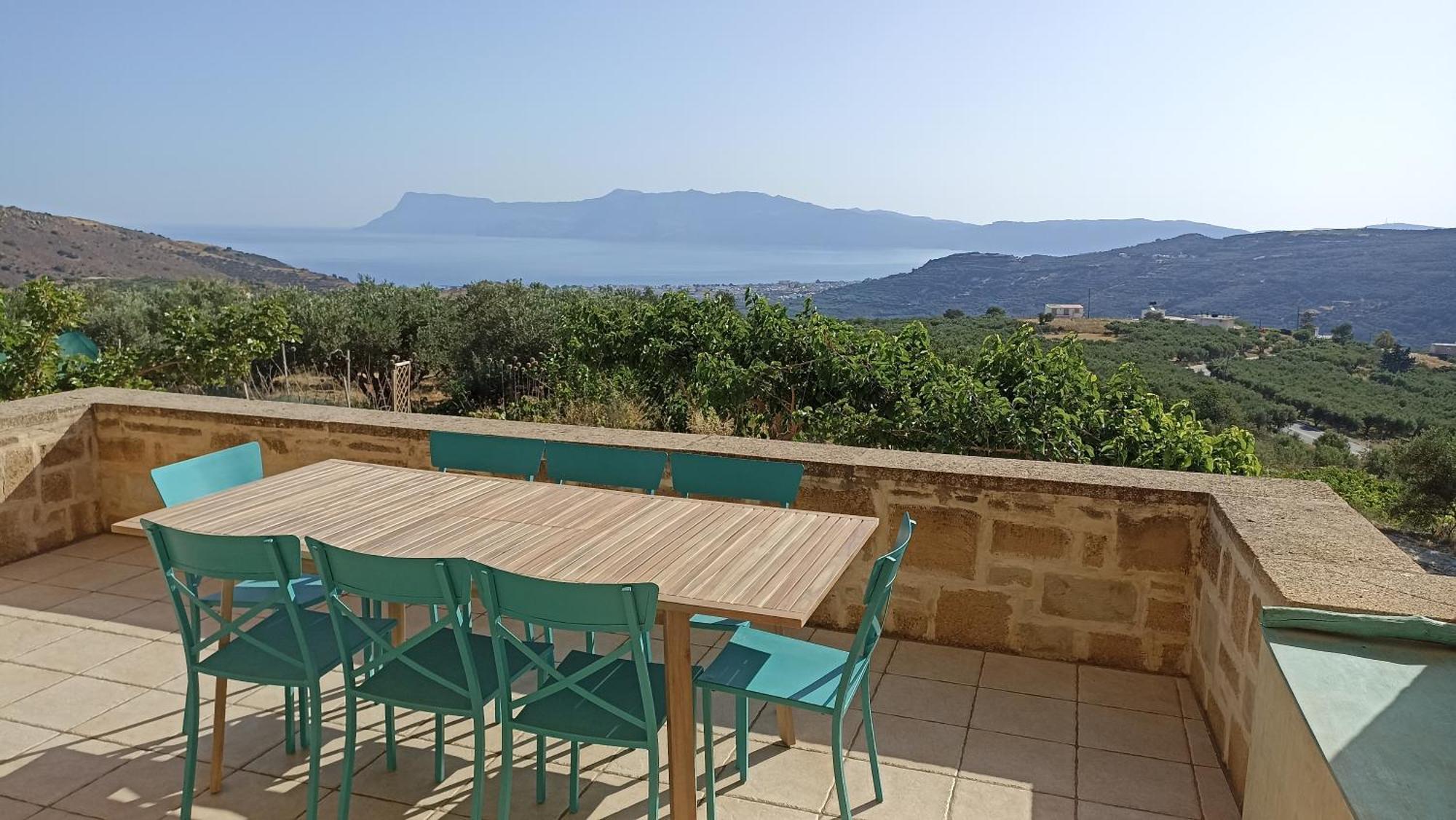 Apartmán Mulberry Hill - Amazing Panoramic Views - Kíssamos Exteriér fotografie